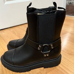 Girl Youth Size 2,3,5 Black "Crosby Boots" by Art Class